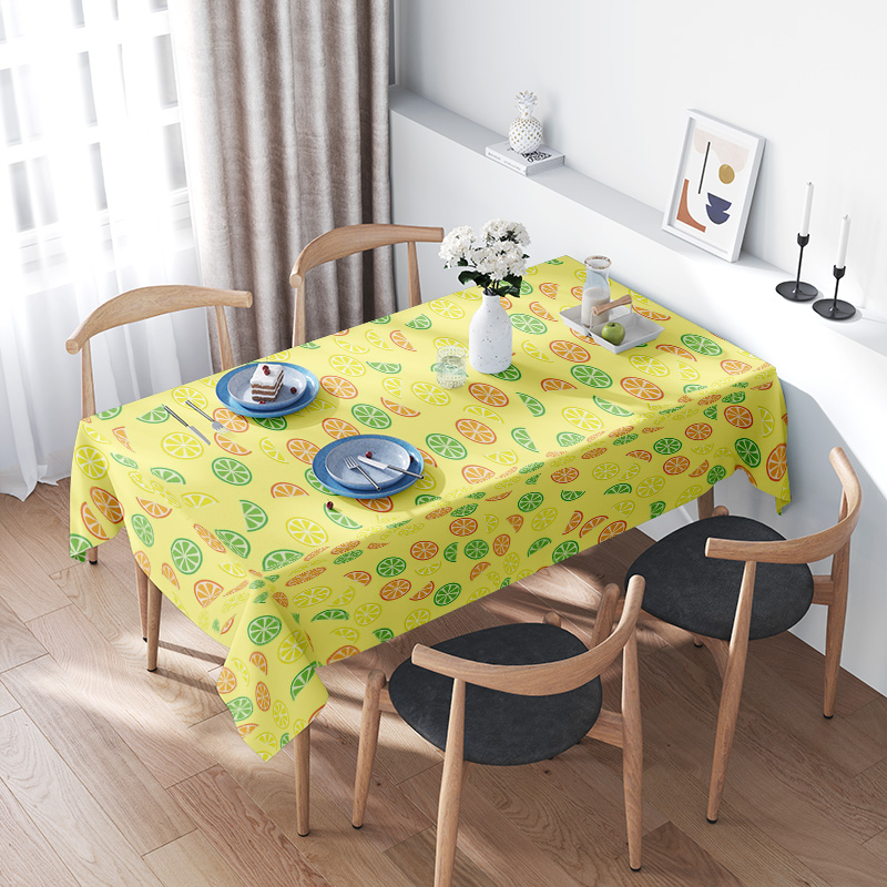Your Home Textiles - Meyve Baskılı Masa Örtüsü: Yemek Odanız