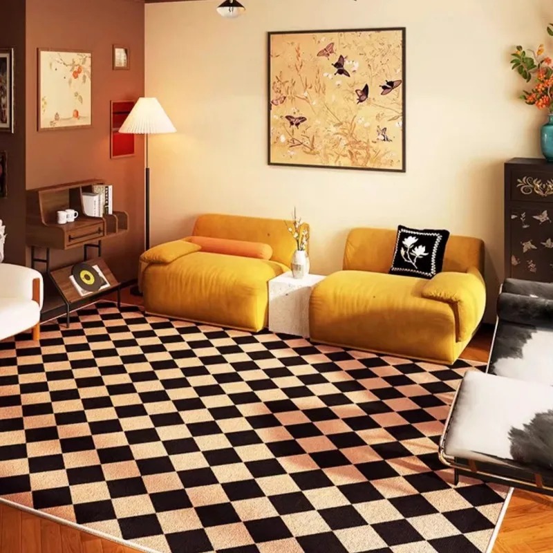 Kore Tarzı Büyük oturma odası  - Home Textiles Plaid incelemesi ve fiyatı