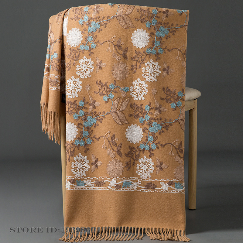 Kadın Kaşmir Paşmina Eşarp Şal - Home Textiles Blanket incelemesi ve fiyatı