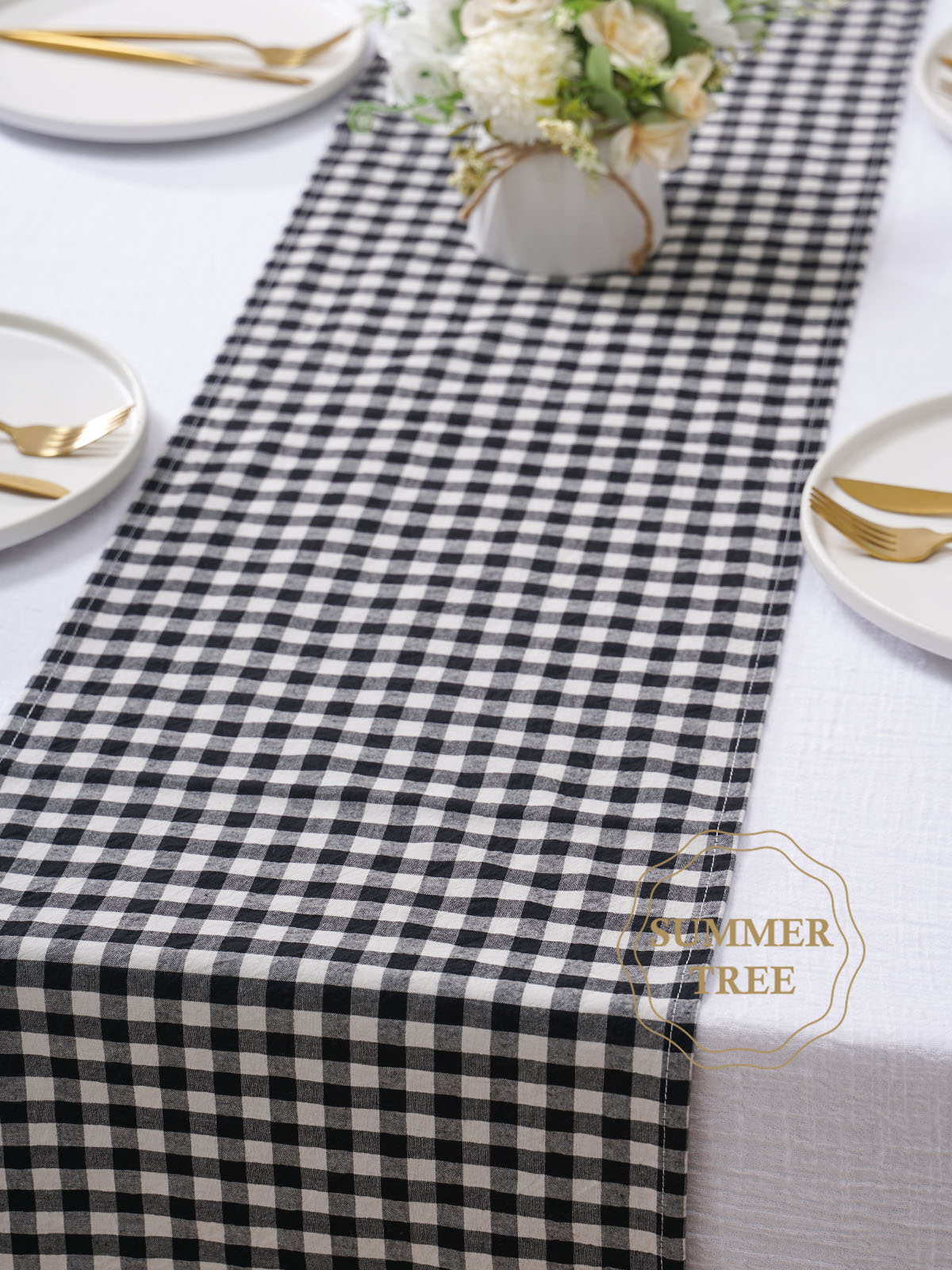 Rustik Ekose Pamuklu Masa Örtü - Home Textiles Plaid incelemesi ve fiyatı