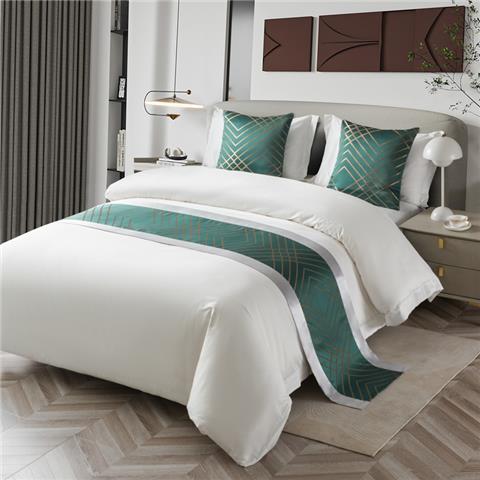 Geometrik yeşil elmas yatak ko - Home Textiles Plaid incelemesi ve fiyatı