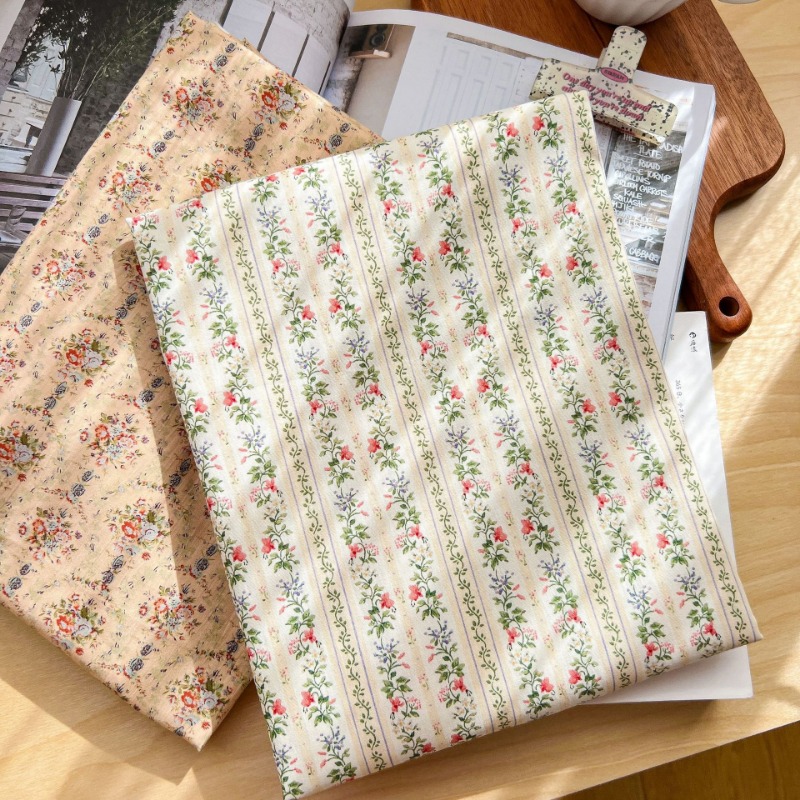 Vintage Çiçek Şerit Pamuklu Ku - Home Textiles Plaid incelemesi ve fiyatı