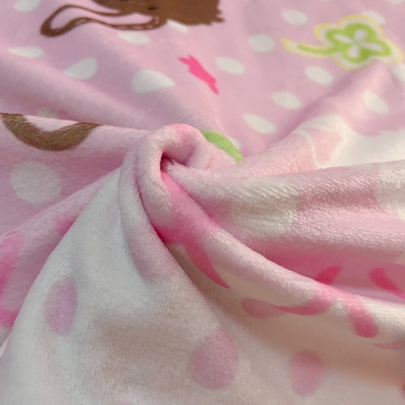 Sevimli Sugarbunnies Mercan Pe - Home Textiles Blanket incelemesi ve fiyatı