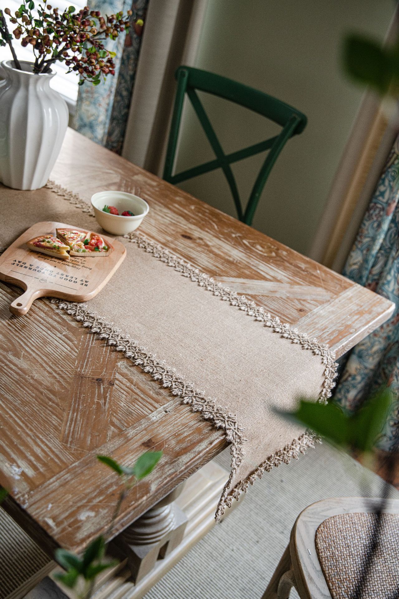 Yeni Basit Dantel Doğal Vintag - Home Textiles News incelemesi ve fiyatı